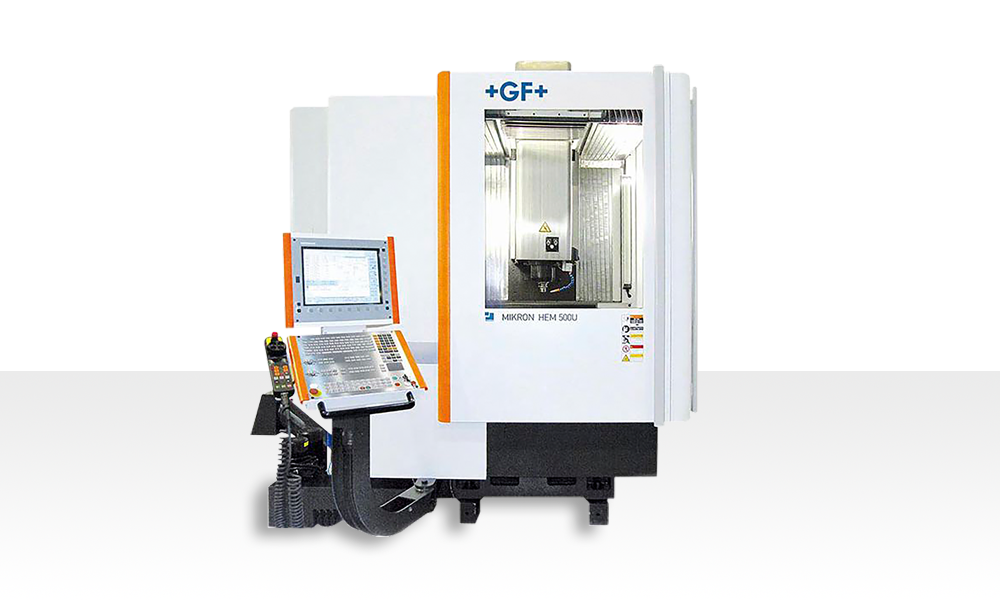 5-Achs-Fräsmaschine Mikron HEM 500U | MMT System Engineering GmbH